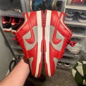 Nike dunk UNLV red/gray